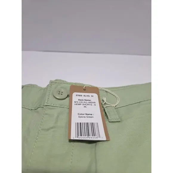 Patagonia Lightweight All Wear Hemp Shorts Salvia Green Men’s - Size 32- NWT New - Picture 2 of 9